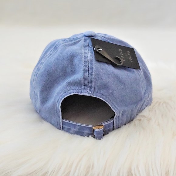 Blessed Vintage Wash Denim Adjustable Baseball Cap - Picture 4 of 7